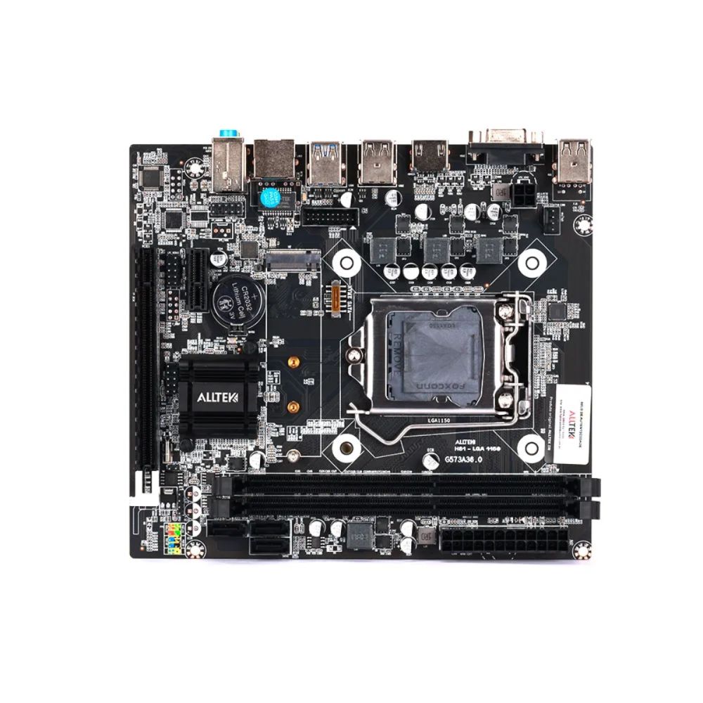 Placa Mãe H81, LGA1150, M-ATX, HDMI DDR3 - Alltek
