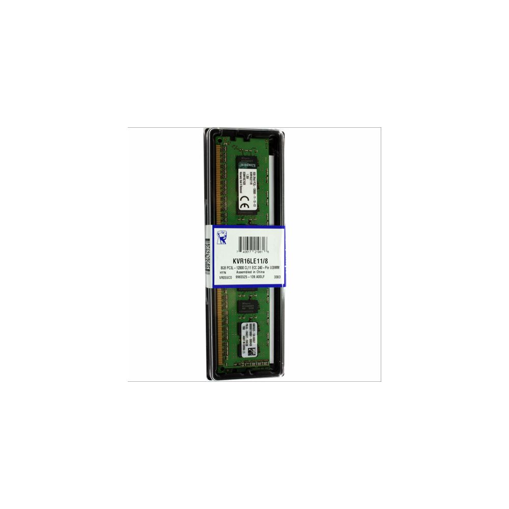 Memória Servidor 8GB DDR3 ECC KVR16LE11/8 - Kingston