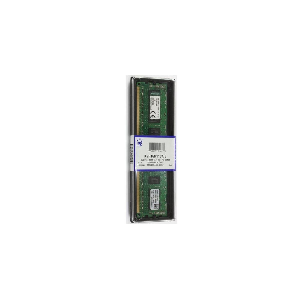 Memória Servidor 8GB DDR3 1600MHz KVR16R11S4/8 - Kingston