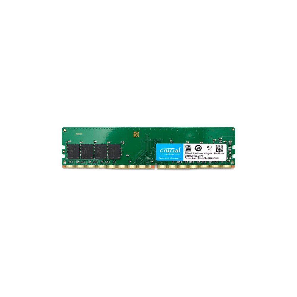 Memória 8GB DDR4 2666MHz CL19 CB8GU2666 - Crucial