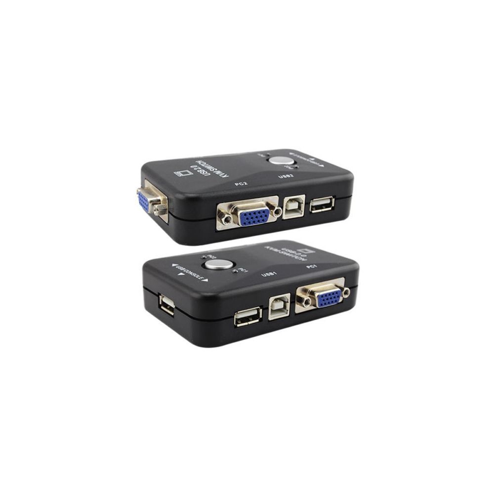 Kvm Switch VGA Monitor 2 Portas c/ USB