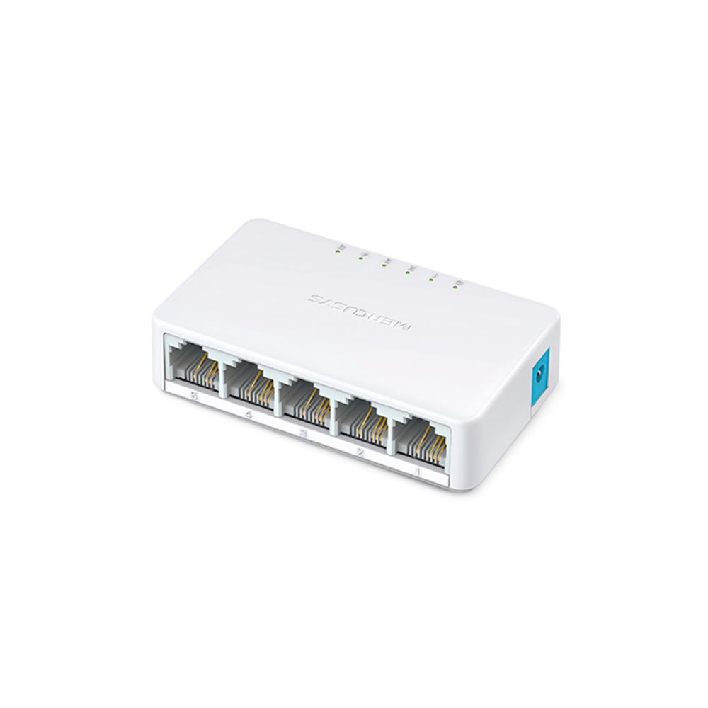 Switch MS105 5 Portas 10/100Mbps Branco - Mercusys 