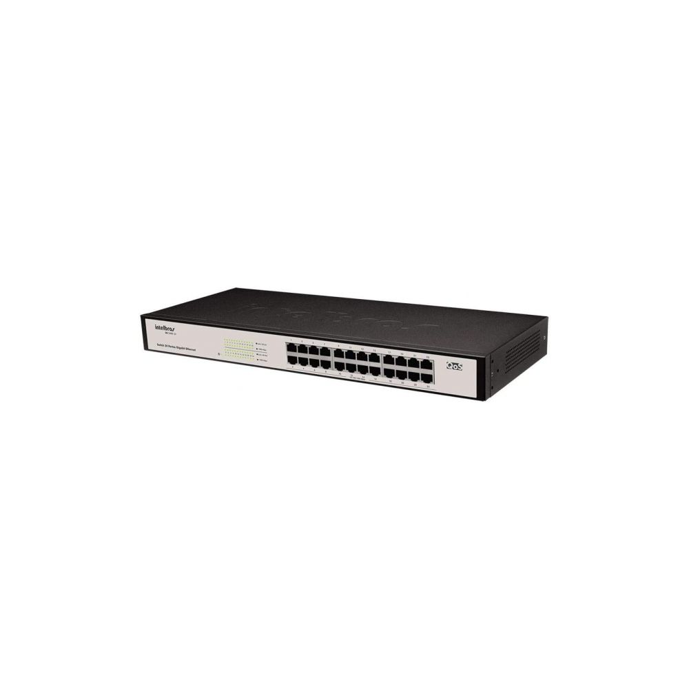 Switch 24 portas Gigabit Ethernet SG 2400 QR - Intelbras