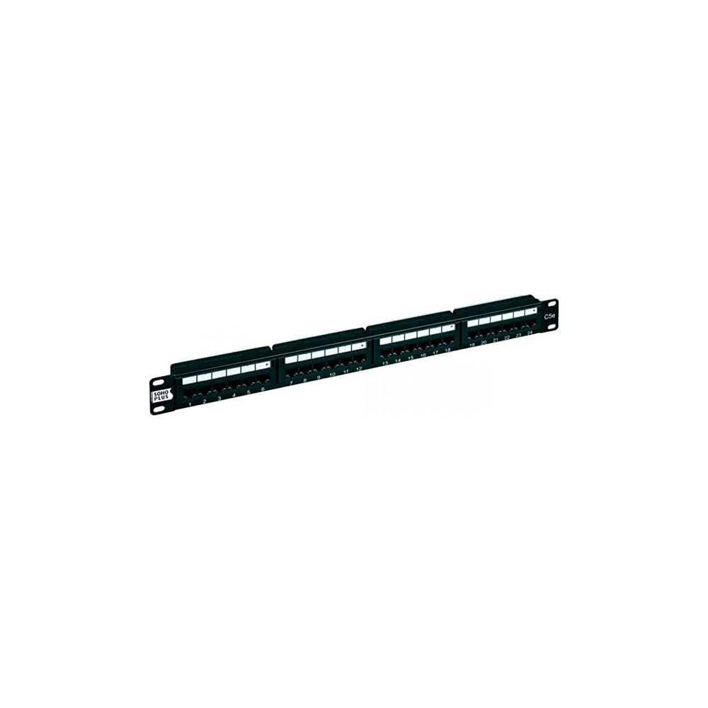 Patch Panel SohoPlus T568a/b Cat5 24 Posições Rohs - Furukawa