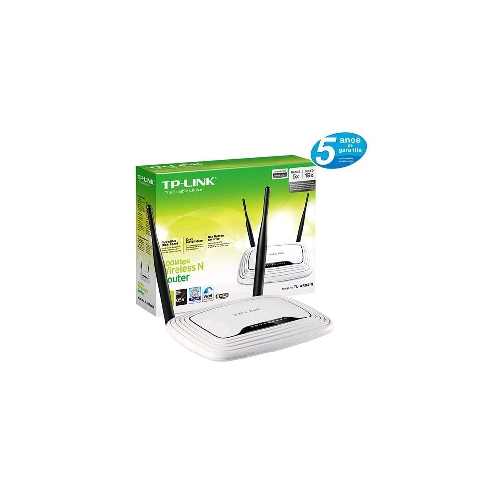 Roteador Wireless 300Mbps TL-WR841N - TP-Link