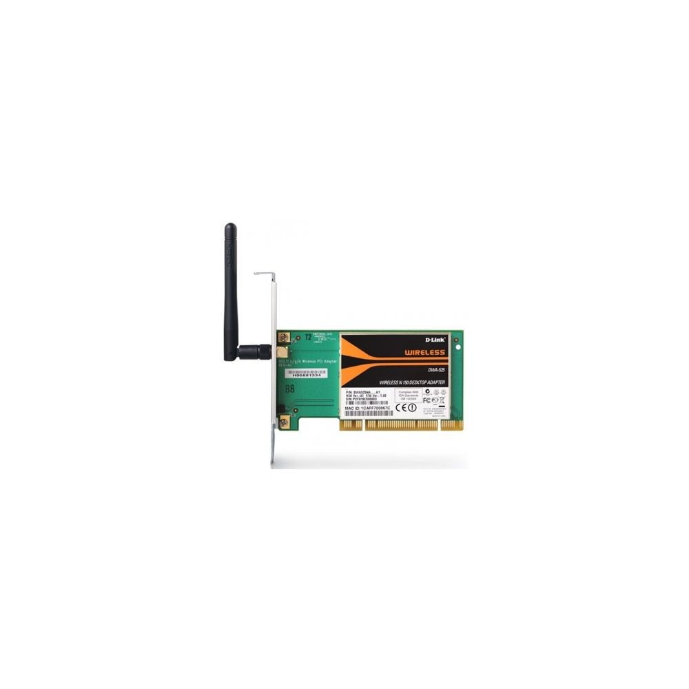 Placa PCI DWA-525 Wireless N 150Mbps - D-Link