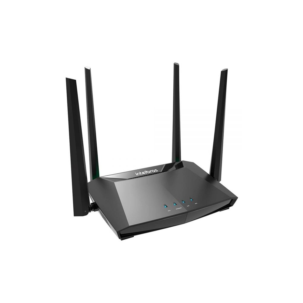 Roteador Wireless Action RG 1200 4 Antenas Preto - Intelbras