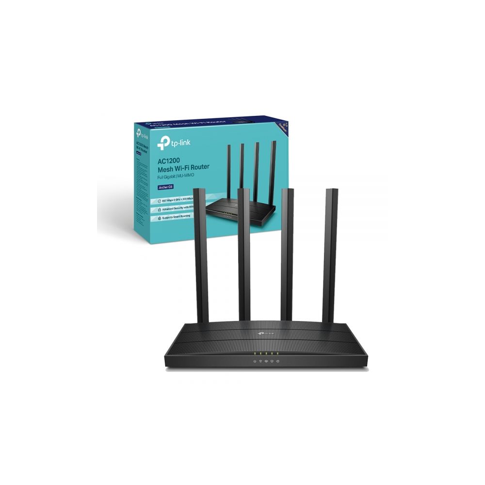 Roteador Wireless Archer C6 Dual Band AC1200 - TP-Link