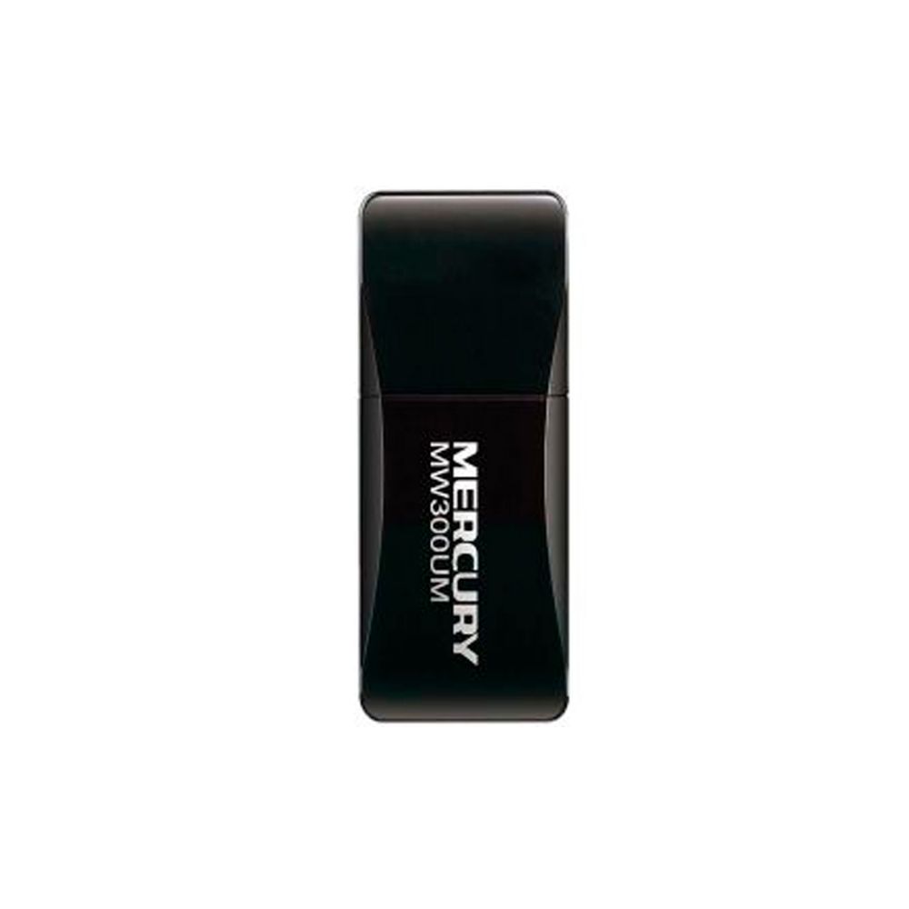 Adaptador USB Wireless N 300 Mbps Preto MW300UM - Mercusys