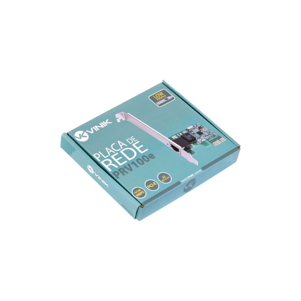 Placa de Rede 10/100 PCI-E PRV100E - Vinik