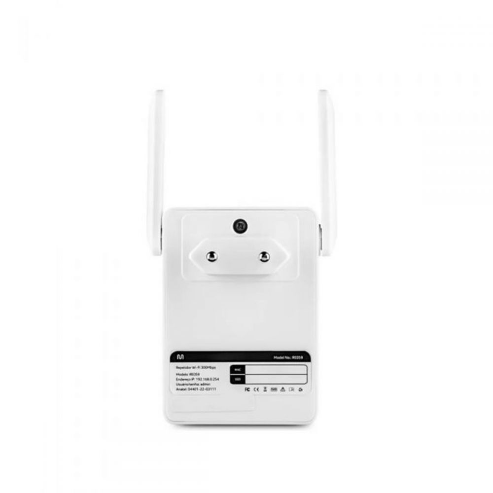 Repetidor de Sinal Wireless 300Mbps 2,4Ghz - Multi