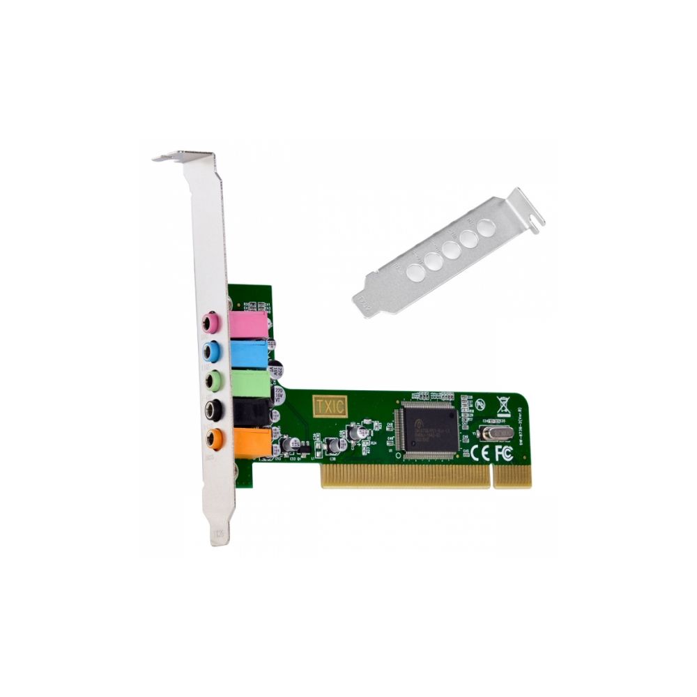 Placa de Som PCI 5.1 Canais Low Profile PS51 - Vinik