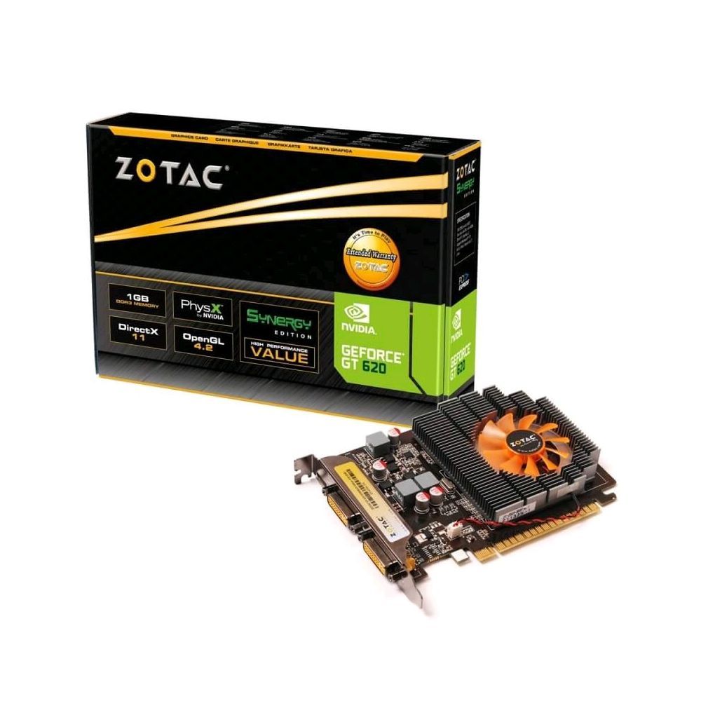 Zotac Geforce Gt 620 1gb Ddr3 Zotac Geforce Gt 620 2gb Specs