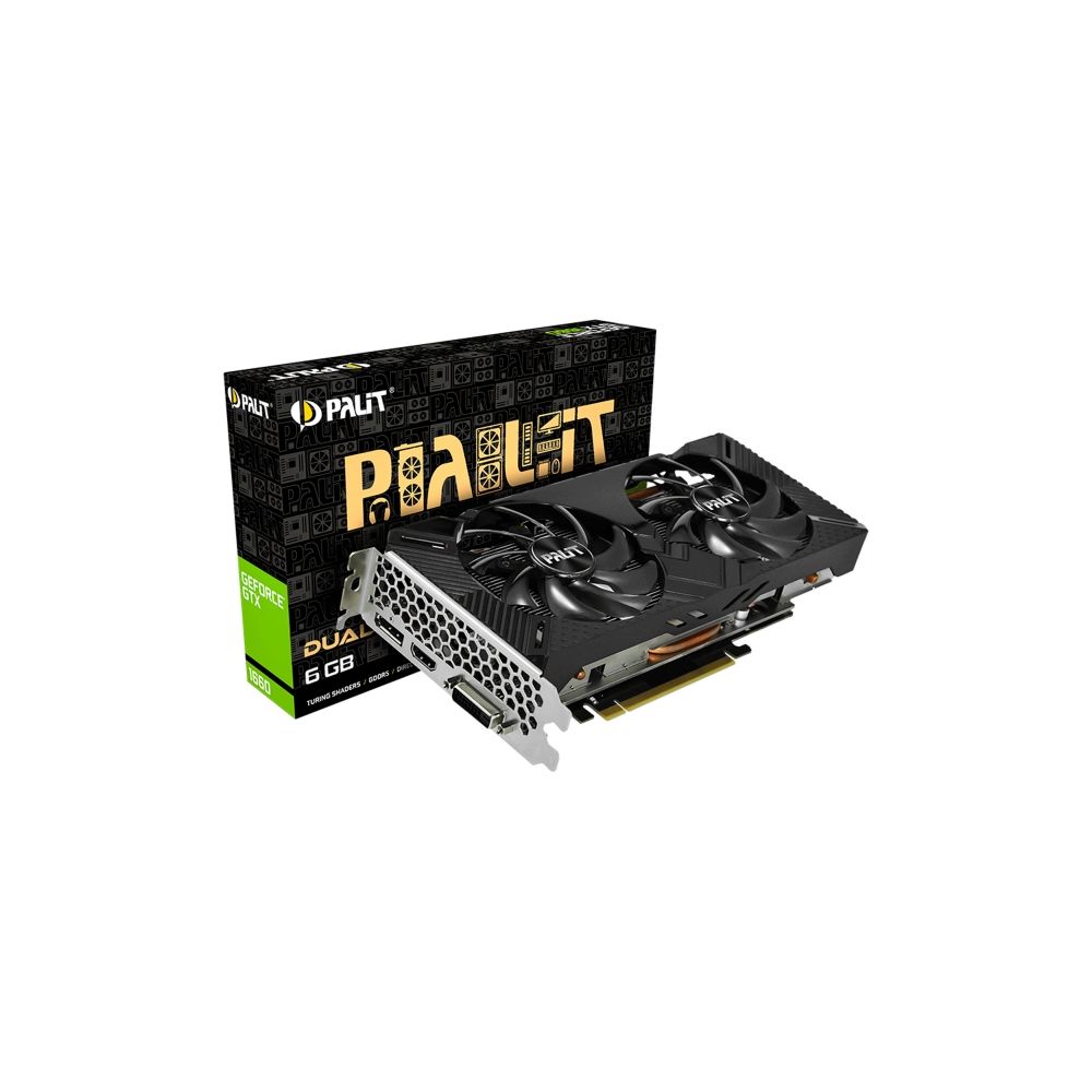 Placa de Vídeo Nvidia Geforce GTX 1660 6GB - Palit