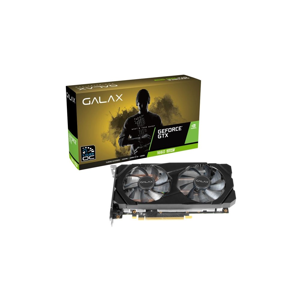 Placa de Vídeo GeForce GTX1660 6GB GDDR6 192bits - Galax