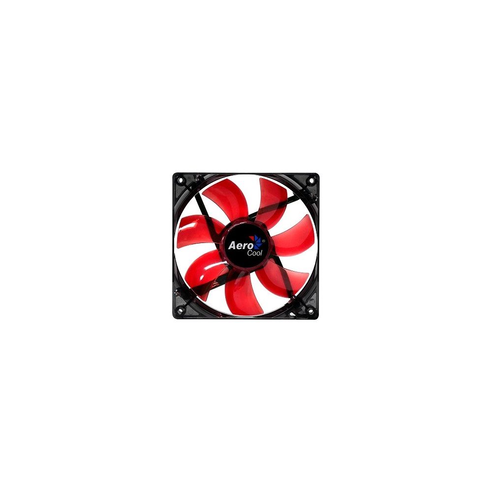 Cooler Fan Lightning 12cm RED LED EN51363 Vermelho AEROCOOL