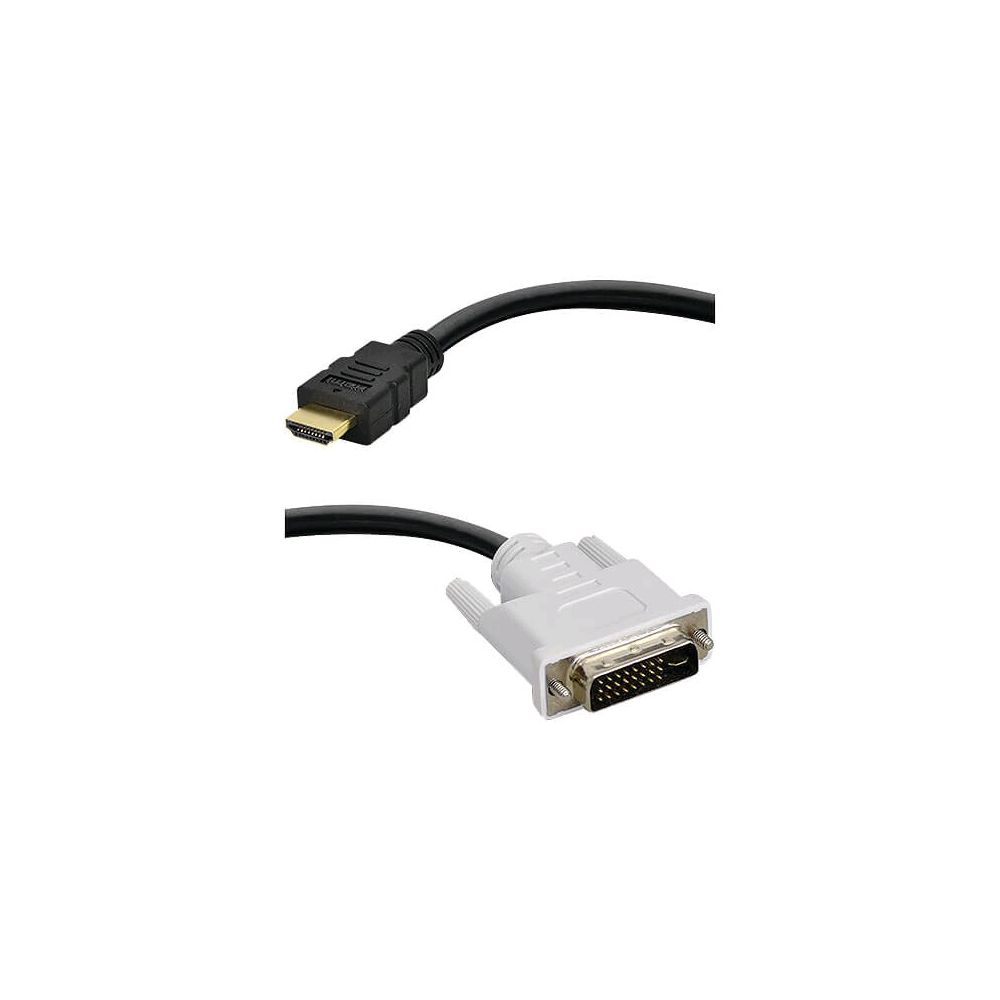 Cabo DVI-D DUAL LINK para HDMI 2M - PCYES