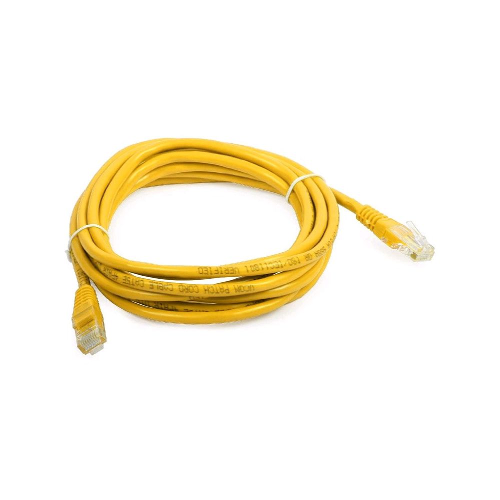 Cabo Patch Cord 2.5Mt CAT.5E Amarelo - Nexans