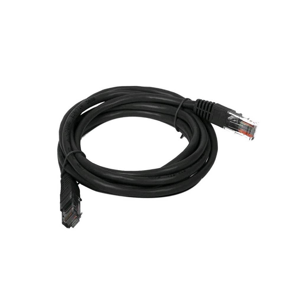 Cabo Patch Cord 2.4Mt CAT.5E Preto - AMP