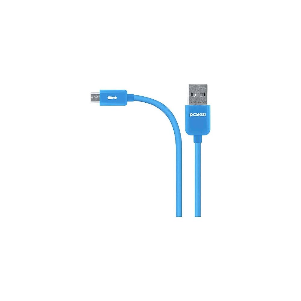 Cabo Micro USB para USB Azul Linha Mobi - PCYES