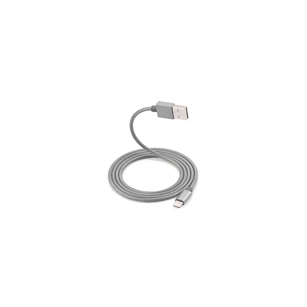 Cabo de Dados USB Lightning 1,5m Prata - Xtrax