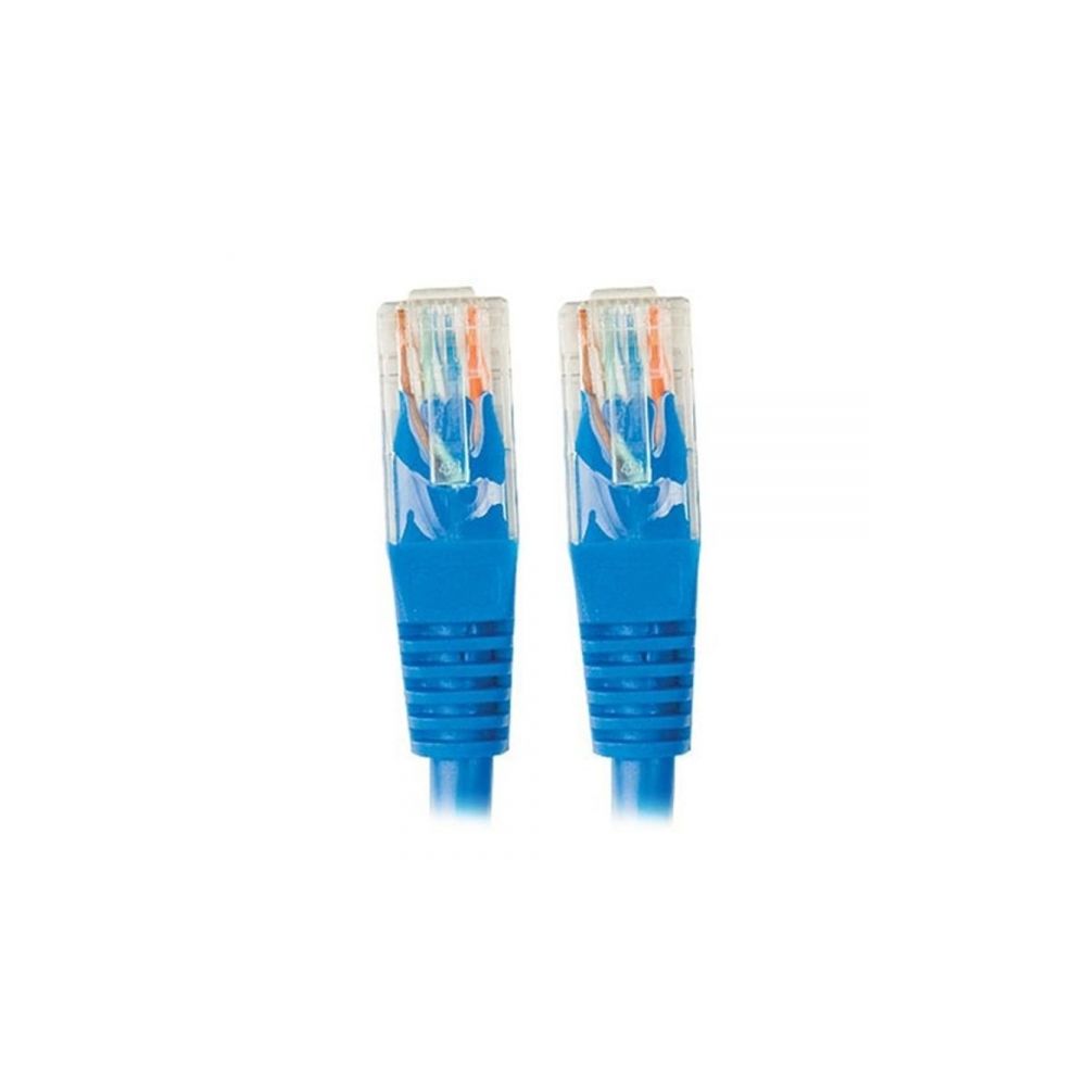 Cabo de Rede CAT.5E, 5M, Azul, PC-CBETH5001 - Plus Cable