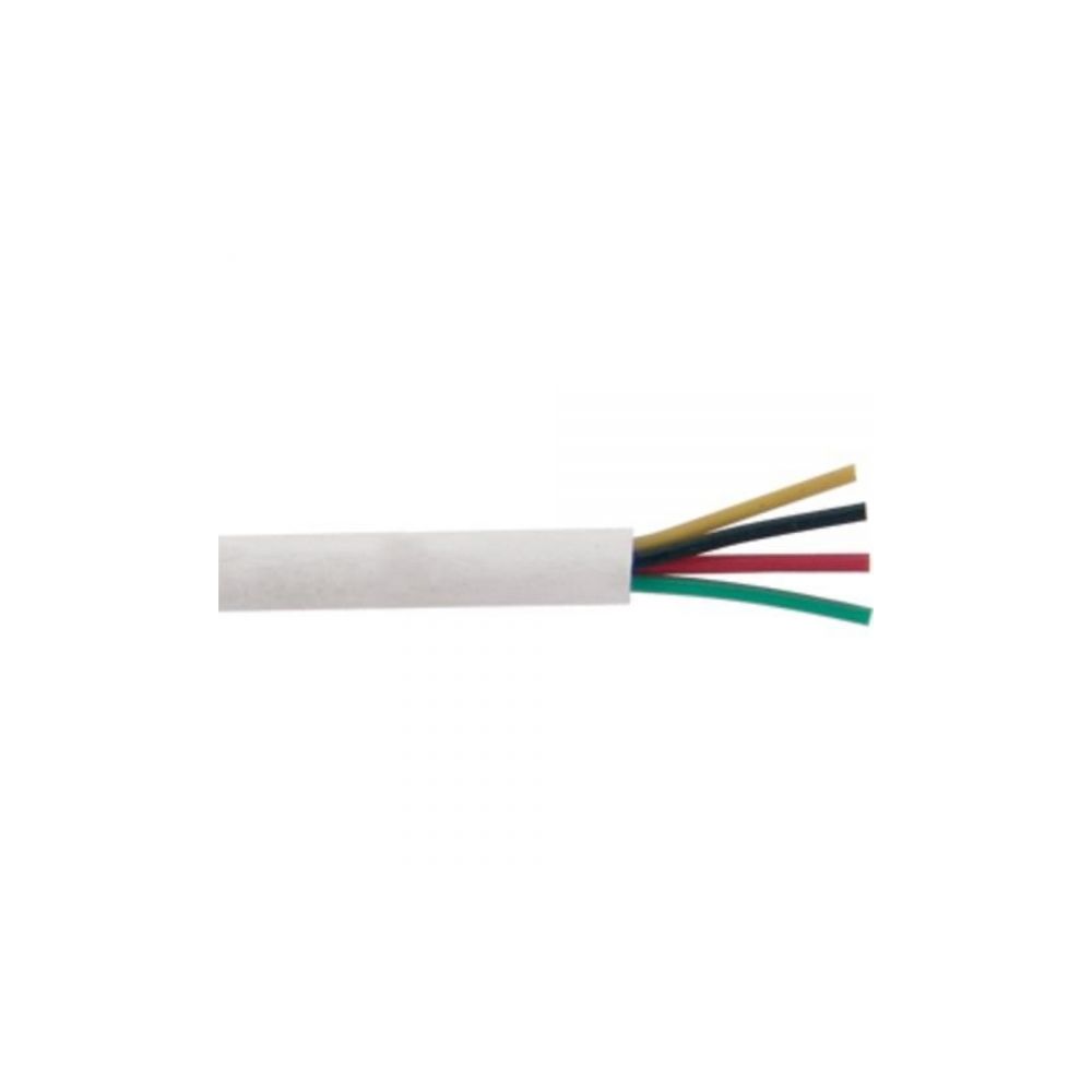 Cabo Sólido Para Alarme 26awg Branco CAIXA 100MT - Dni