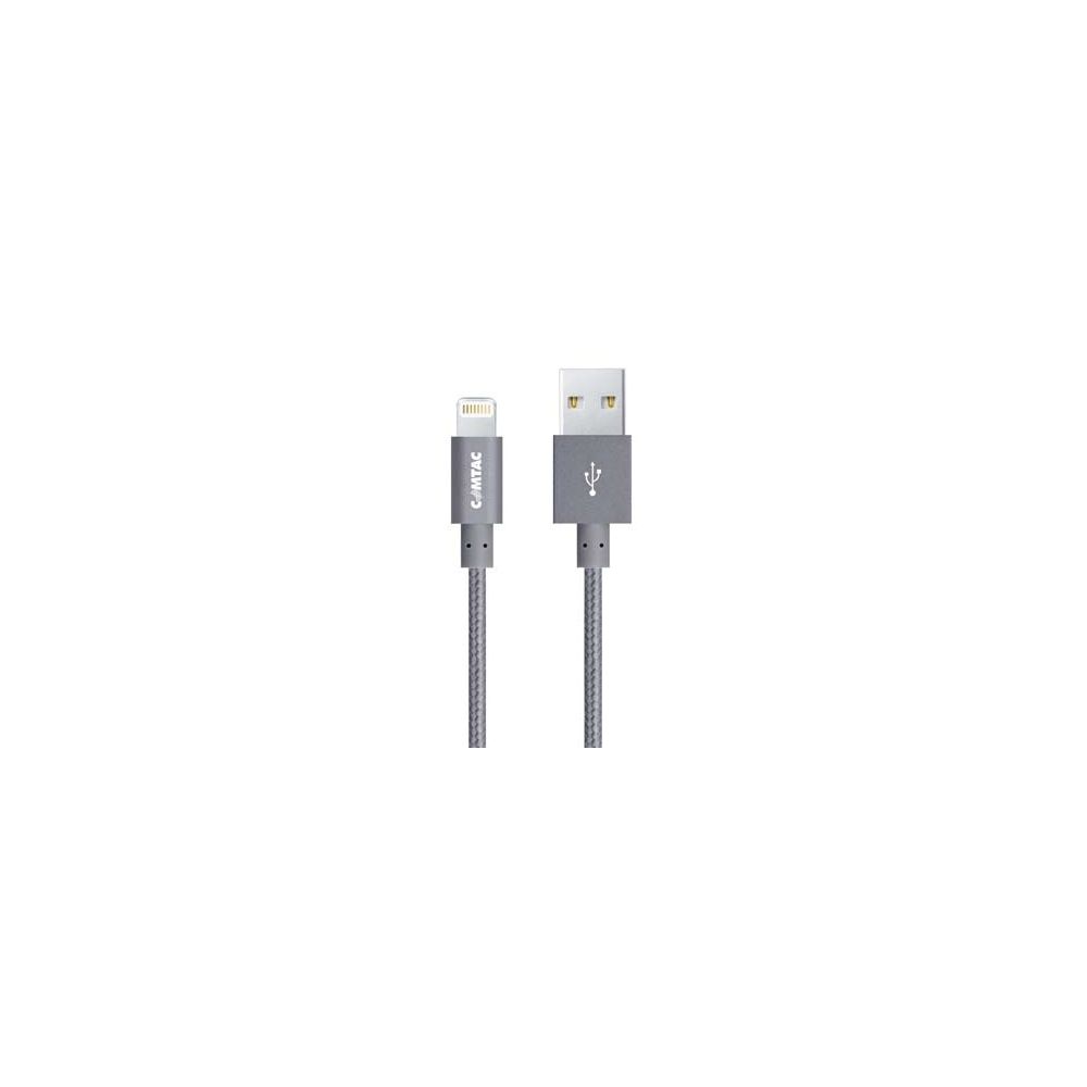 Cabo Lightning Usb  Cinza Grafite 1m - Comtac