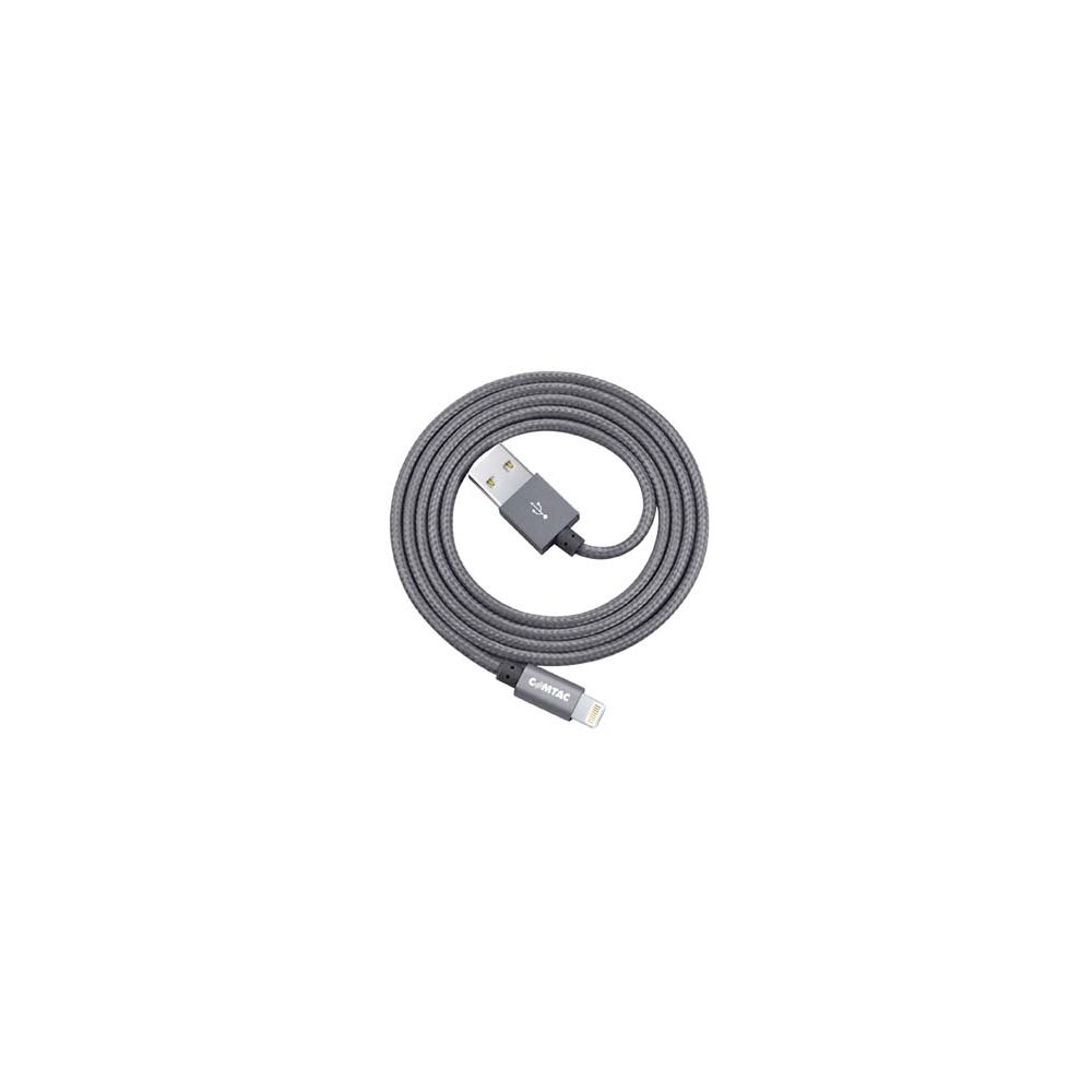 Cabo Lightning Usb  Cinza Grafite 1m - Comtac