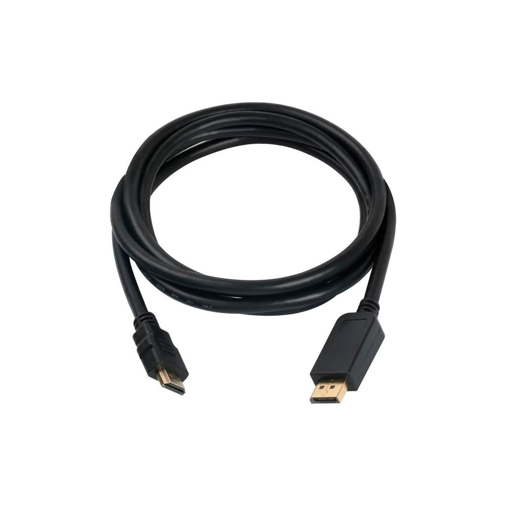 Cabo Displayport Para HDMI 4K 1.8m WI376 Preto - Multilaser