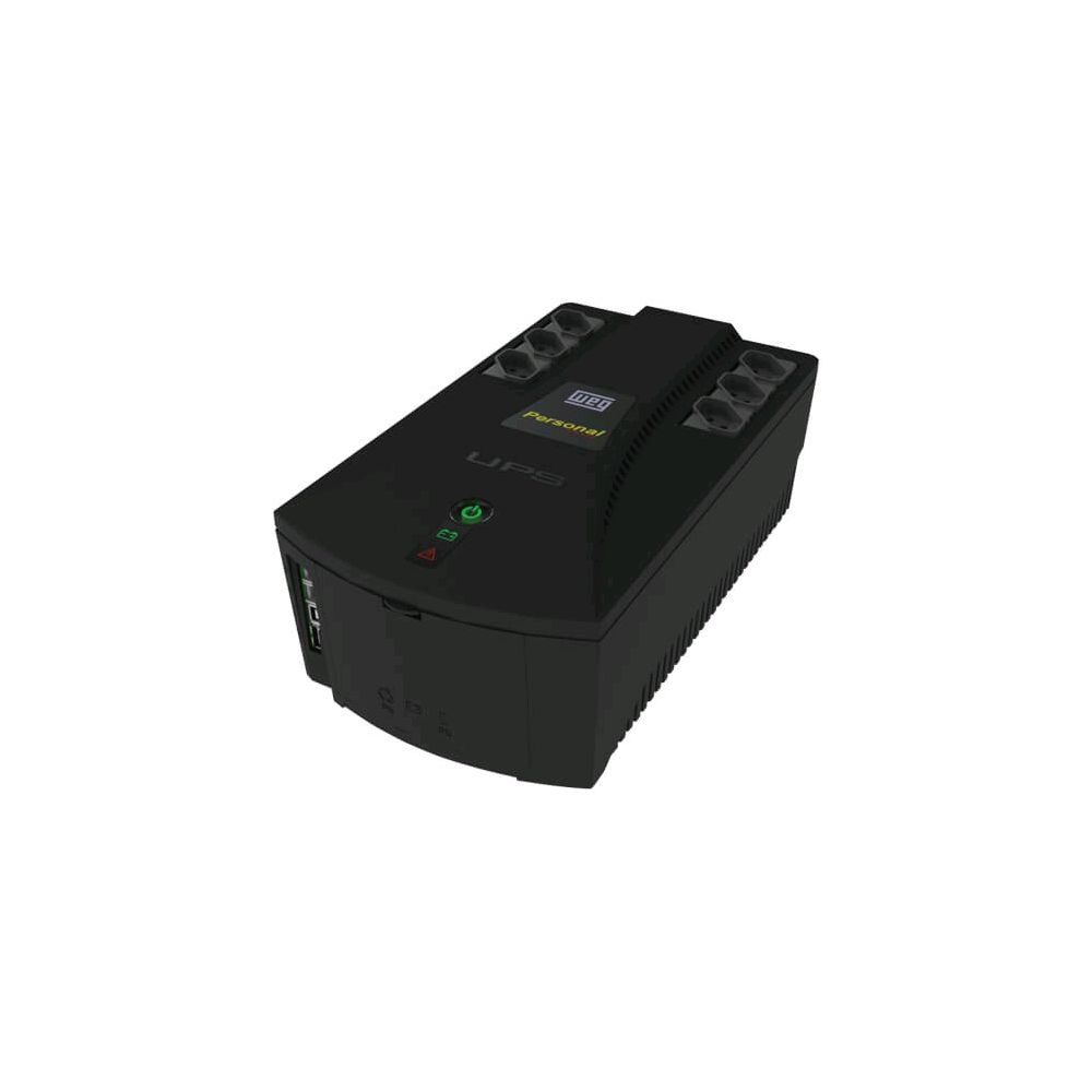 Nobreak WEG 700VA Line Interactive Monofásico Personal UPS 220/220V - WEG