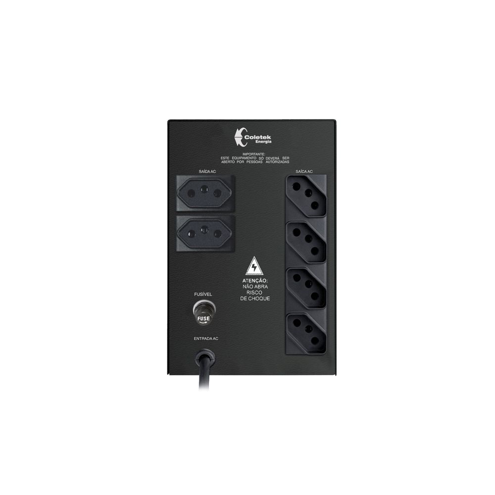 Estabilizador ES-3200VA Bivolt Automático 115V - Coletek