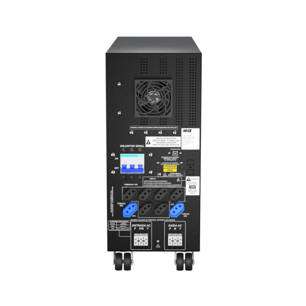 Nobreak Laser Senoidal (GIII 2600VA/2b.58Ah/USB) - NHS