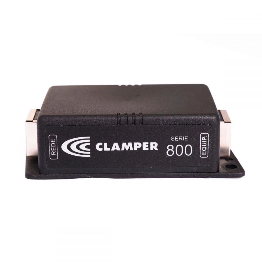 Protetor Surto Ethernet Cat5e+poe 50V 1A 10Ka Rj45 - Clamper