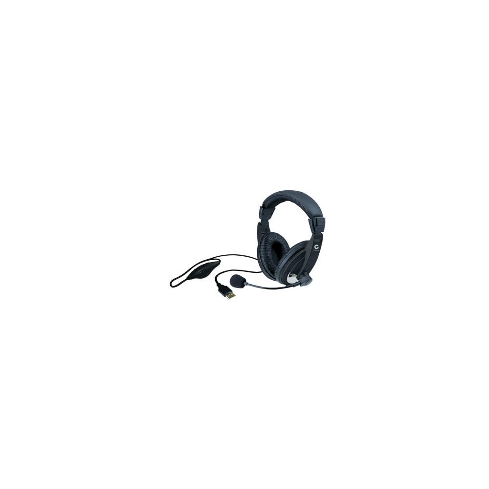 Headset com Microfone USB Mod.1747 Goldship - Leadership