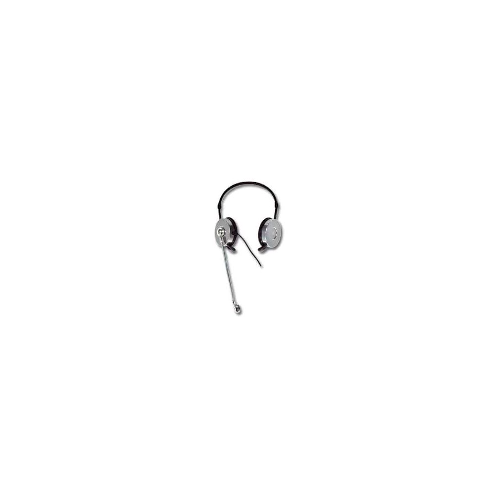 Headset c/ Microfone Silver Black Mod.1743 Goldship - Leadership