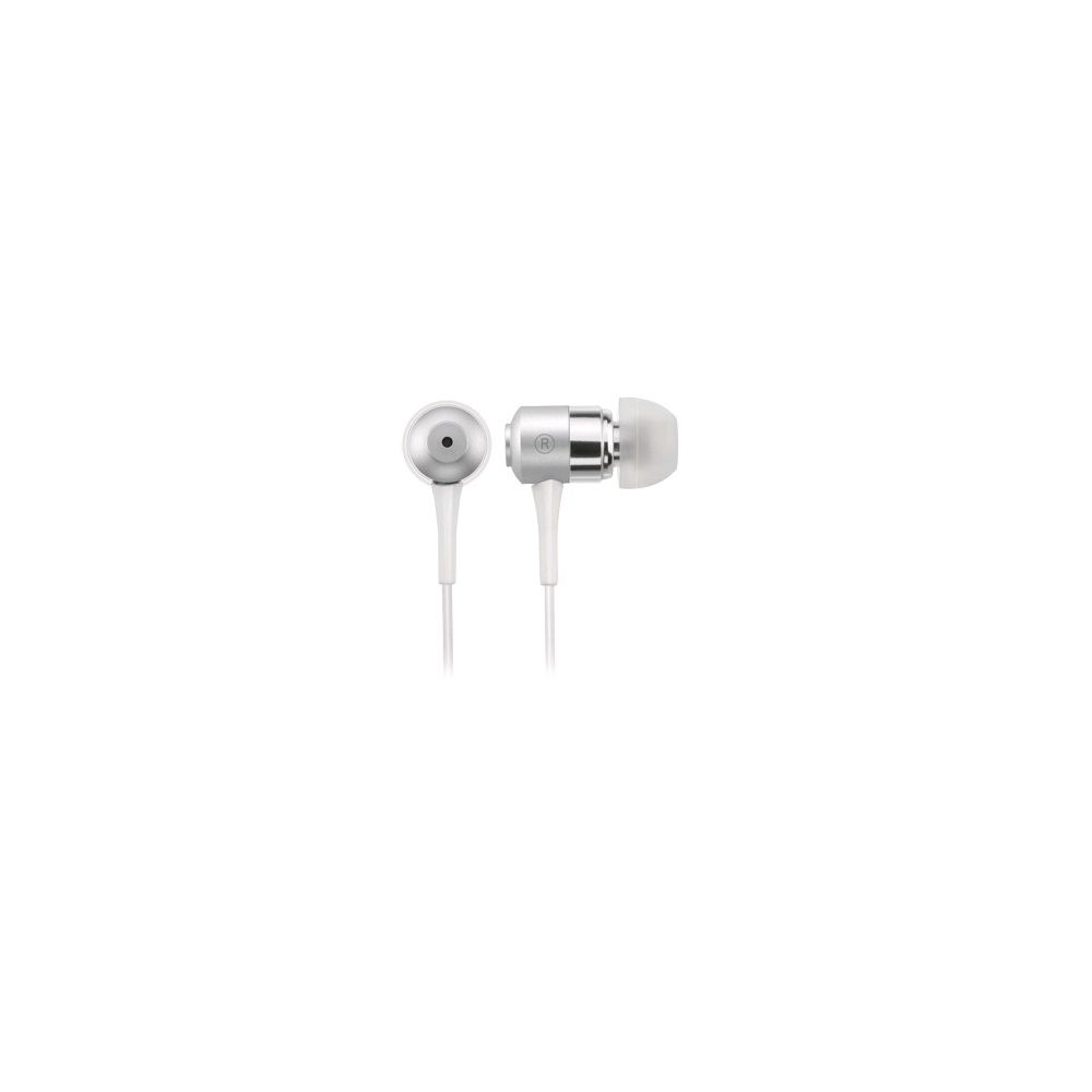 Fone Ouvido Metalico Branco Mod.PH046 - Multilaser