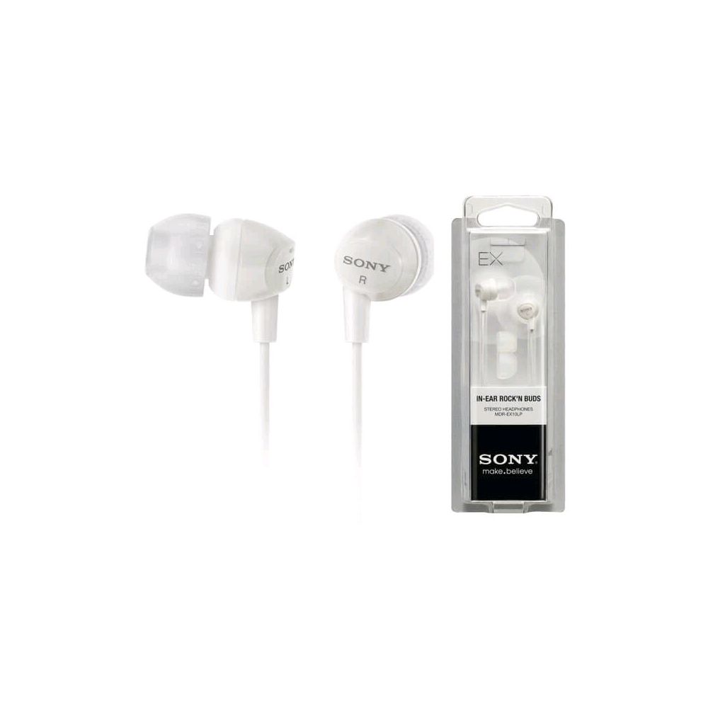 Fone de Ouvido MDREX10LP/WC Intra-Auricular Branco - Sony