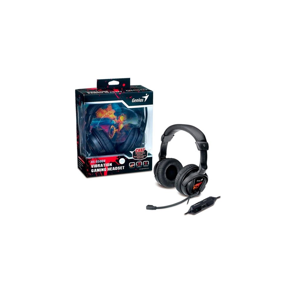 Headset com Microfone HS-G500V Gamer com Vibração USB Genius