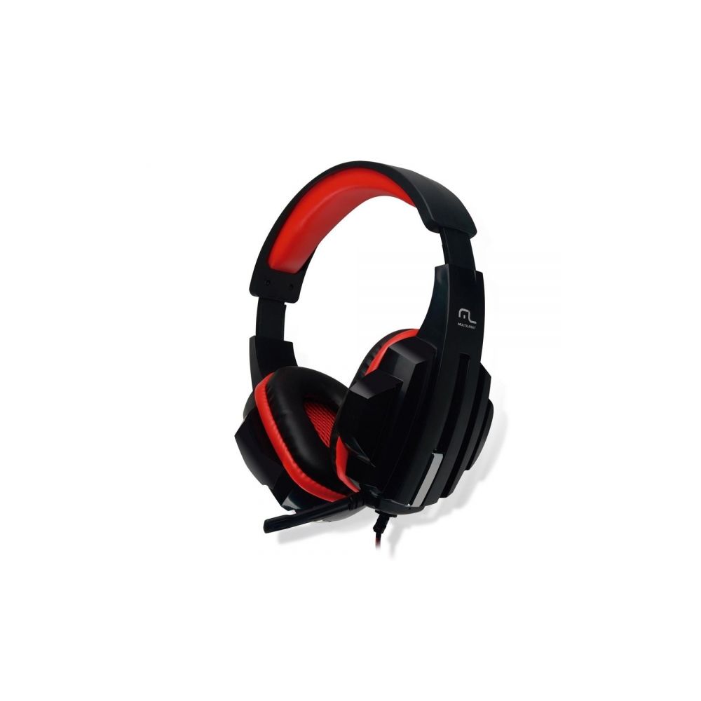 Headset Gamer Preto e Vermelho P2 PH120 - Multilaser