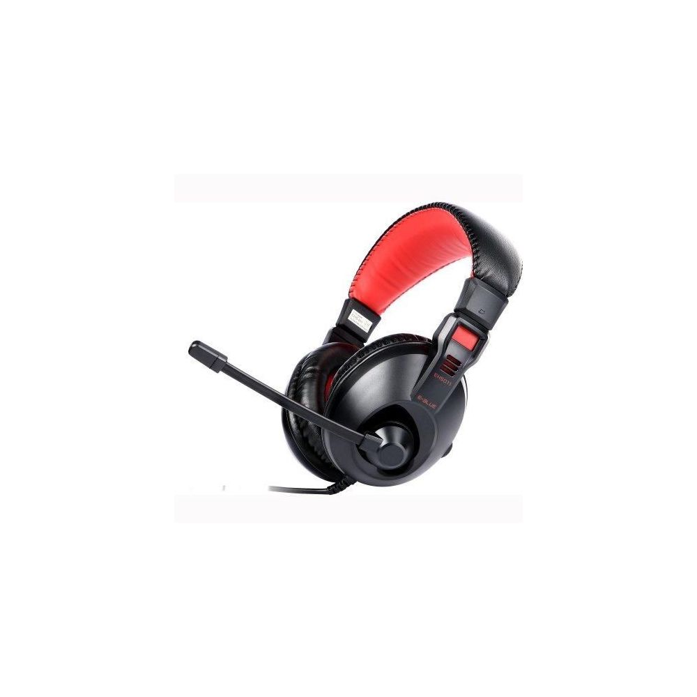 Headset Gamer CONQUEROR I Preto/Vermelho - E-BLUE