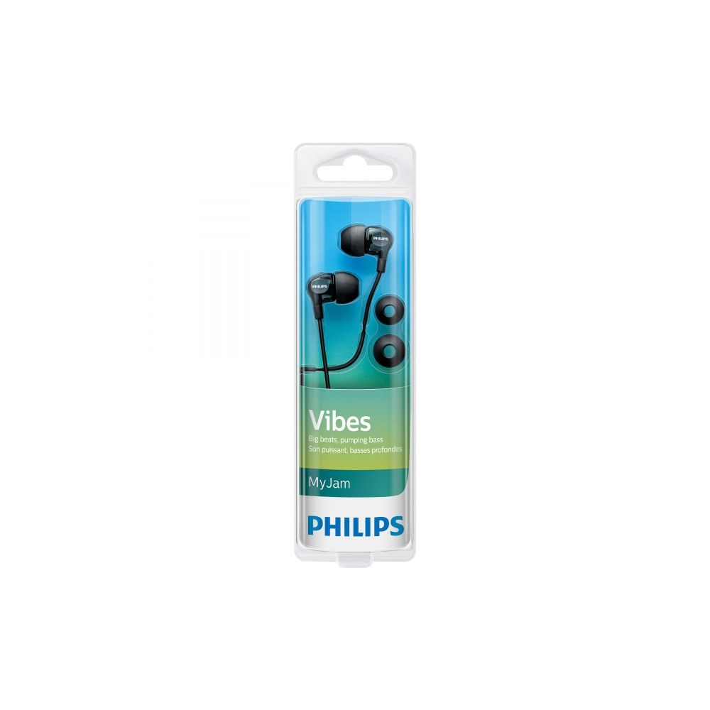 Fone de Ouvido Intra-Auricular SHE3700BK/00 Preto - Philips 