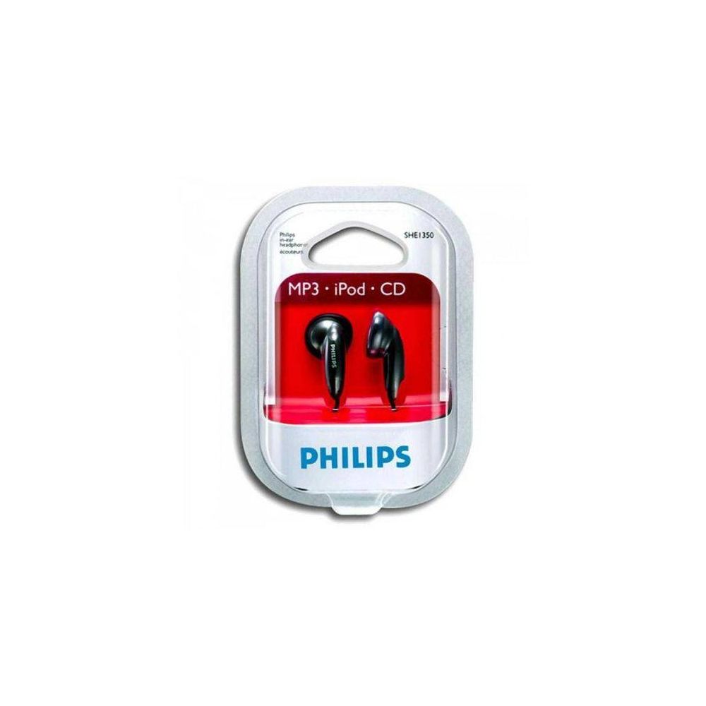 Fone de Ouvido SHE1350/00 Preto - Philips 