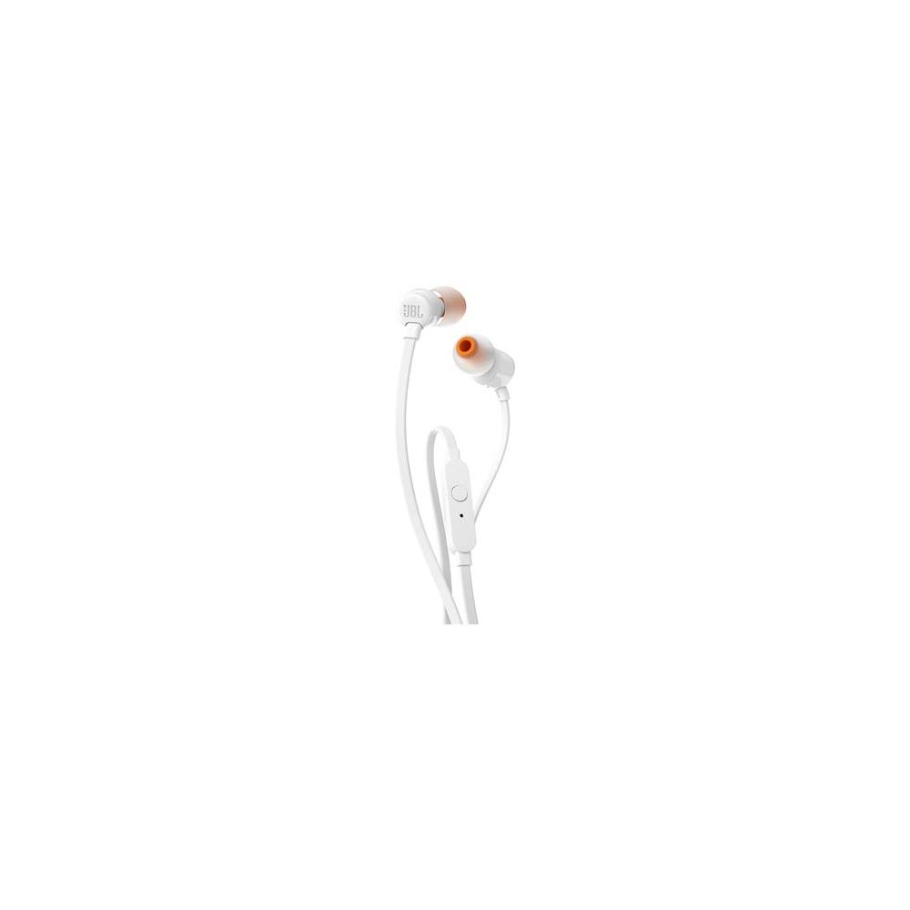 Fone de Ouvido T110 Branco In Ear C/ Microfone - JBL 