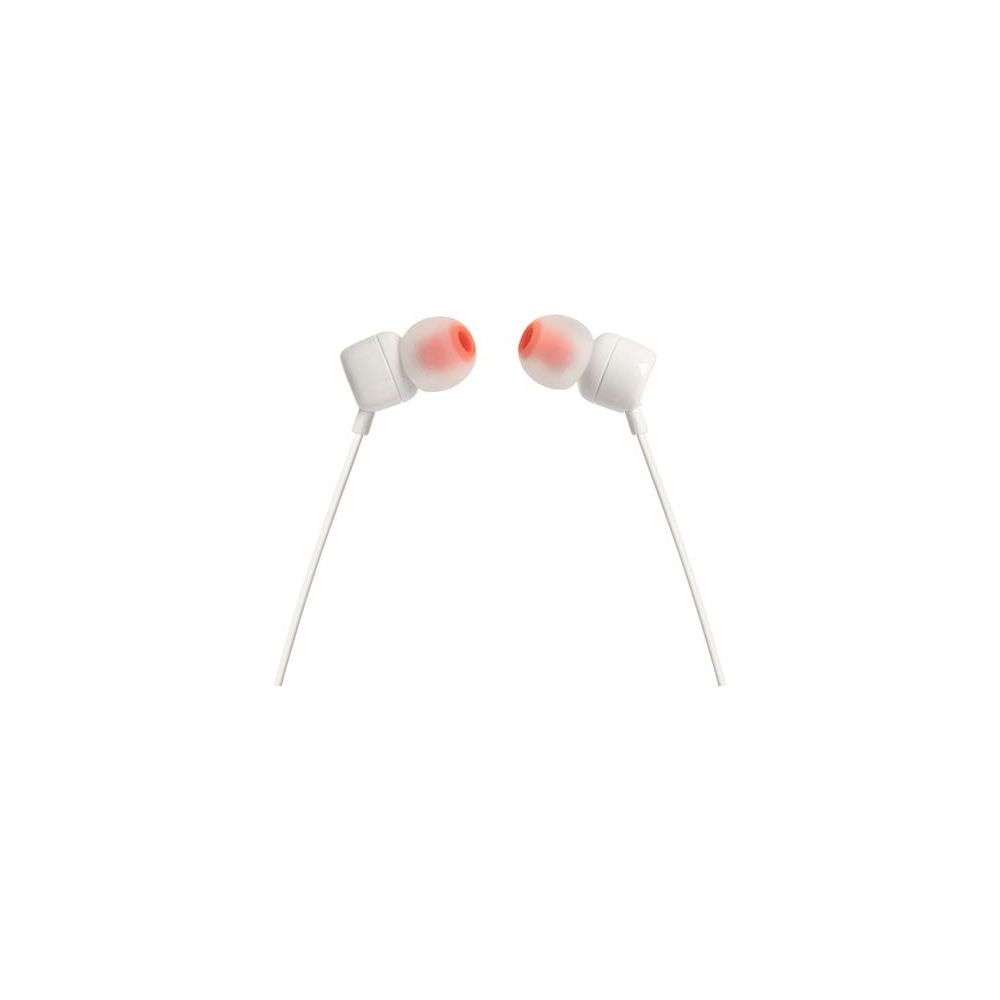 Fone de Ouvido T110 Branco In Ear C/ Microfone - JBL 