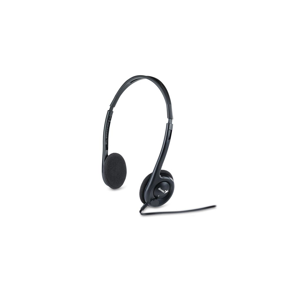 Headset Genius HS-M200C 1P2 Slim Arco Ajustável Preto