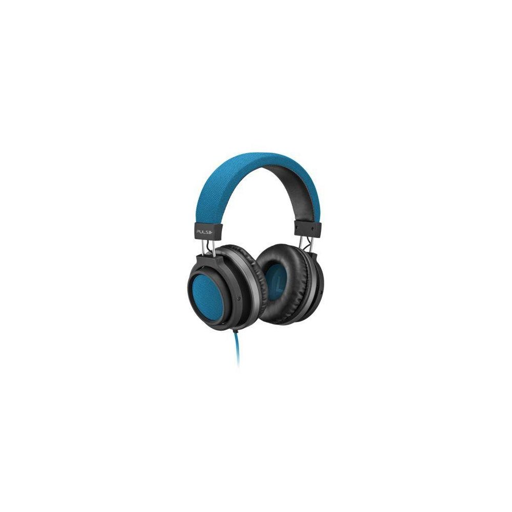 Headphone Pulse P2 Preto e Azul PH228