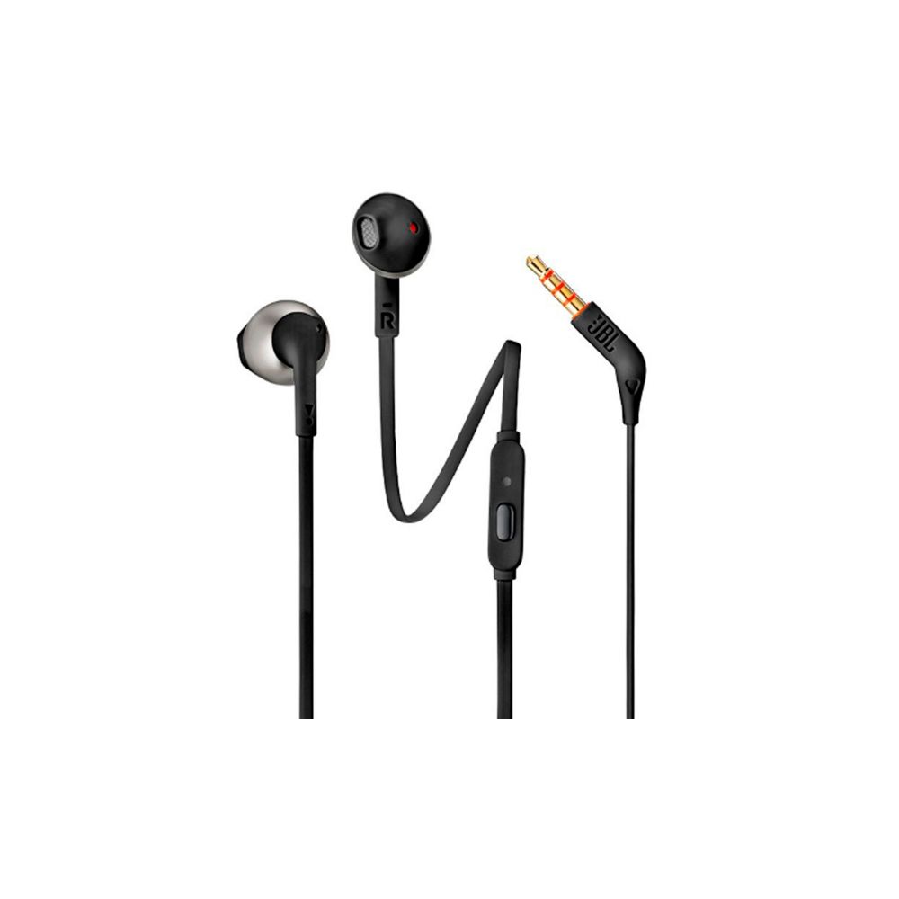 Fone de Ouvido In-Ear com Microfone T205 Preto -  JBL