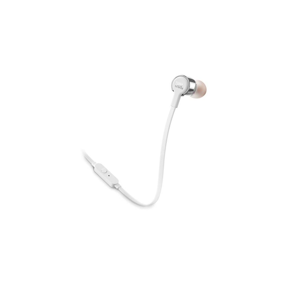 Fone de Ouvido Intra Auricular JBL T210 Prata