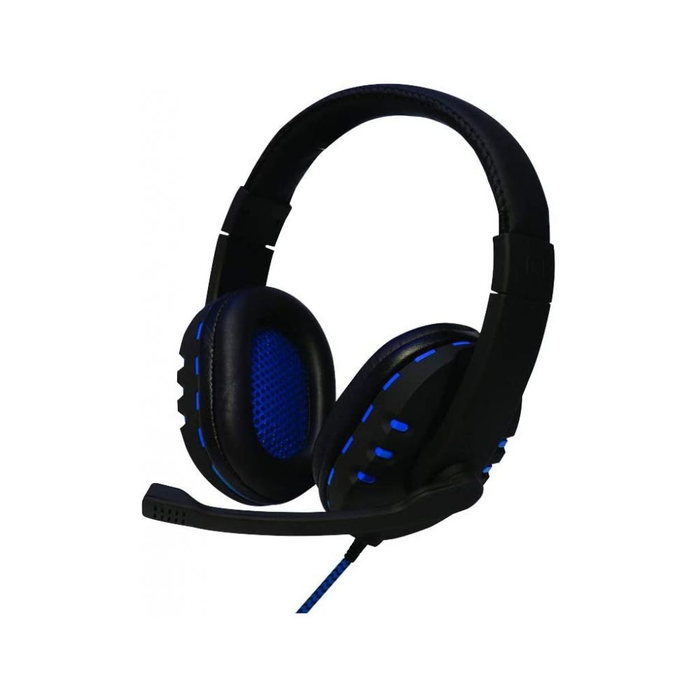 Fone Headset Gamer Bit HS206 Preto com Azul - Oex 